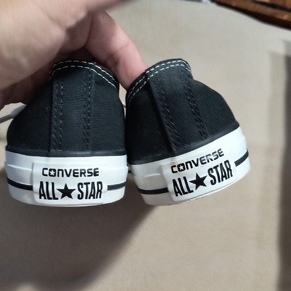 Converse Monochrome Canvas Sneakers - Picture 5 of 7